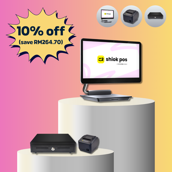 Single-Screen POS Bundle (with Cash Drawer)